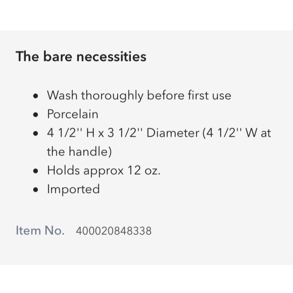 Disney Cinderella Text Pattern Mug - Picture 6 of 10